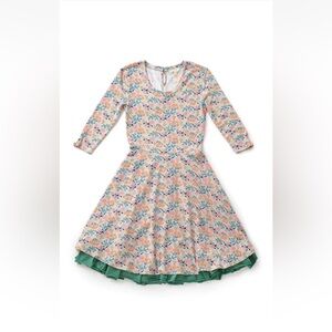 Matilda Jane Joanna Gaines Collab “Down on the Farm” A Line Floral 3/4 Sleeves L